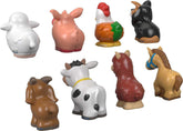 Little People Toddler Toys Farm Animal Friends 8-Piece Figure Set for Pretend Play Ages 1+ Years